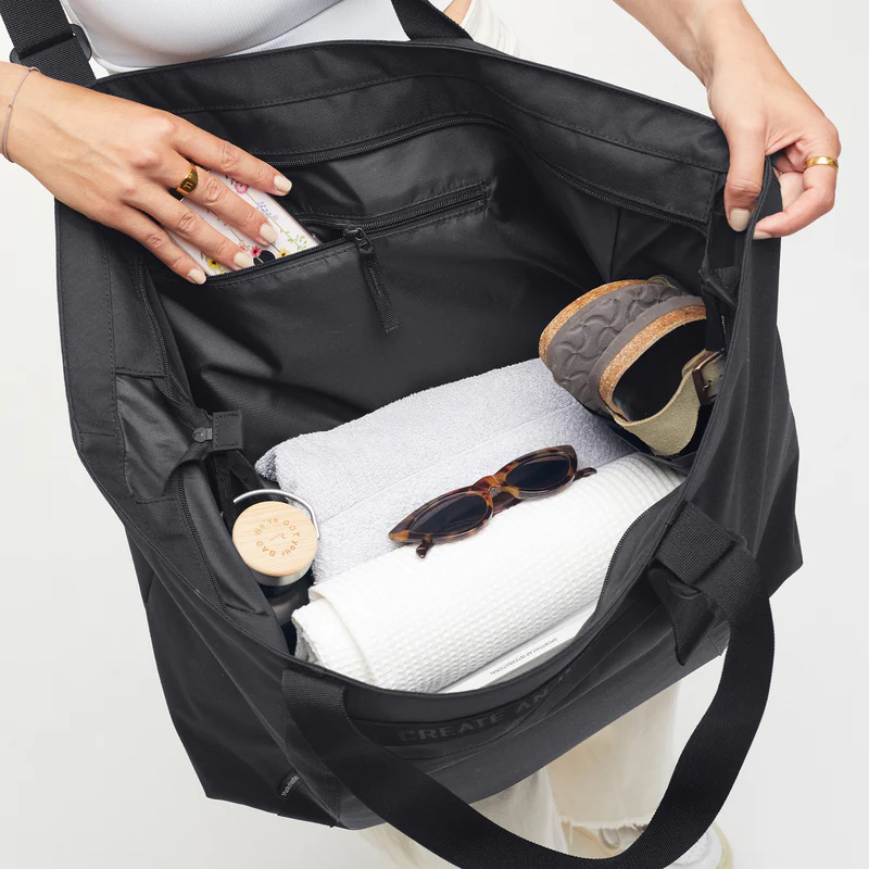 On my level tote large top